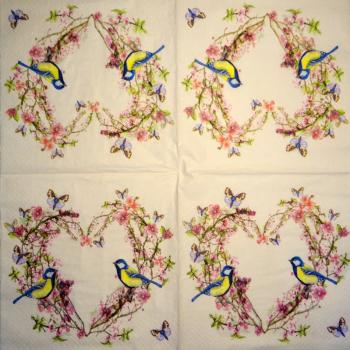 035 Vögel - 3-ply - Ihr
